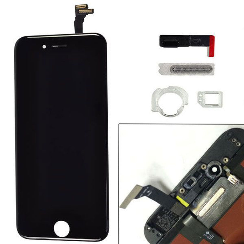 iPhone 6 LCD -näyttö ja kosketuspaneeli - Varaosa - Varaosamyynti - Musta - Handle It Store - Käytetyt iPhonet edullisesti verkkokaupasta